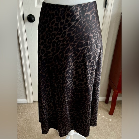 NWOT Animal Print Midi Skirt, Size L - Picture 3 of 4